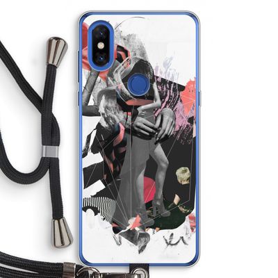 Dissimulation du réel: Xiaomi Mi Mix 3 Transparant Hoesje met koord