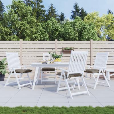 VidaXL Palletkussens 4 st 50x50x7 cm oxford stof taupe