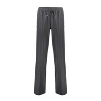 Geisha Pants Flair Piping 51527-10 Flared 930 Mid Grey/black