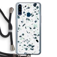 Terrazzo N°2: Samsung Galaxy A20s Transparant Hoesje met koord
