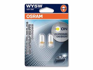 Gloeilamp WY5W DiademÂ® Chrome 5W [12V] (2 st.) OSRAM, Spanning (Volt)12V