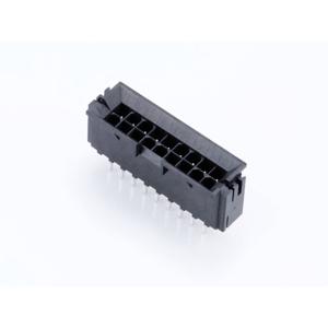 Molex 438790029 Male behuizing (board) Totaal aantal polen: 18 Inhoud: 1 stuk(s) Tray