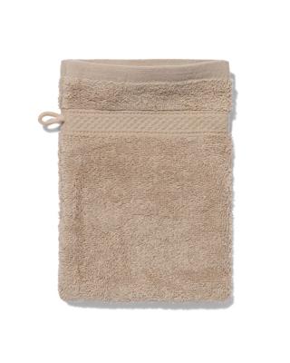 HEMA Washand zware kwaliteit taupe (taupe)