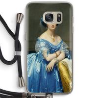 Eleonore: Samsung Galaxy S7 Transparant Hoesje met koord