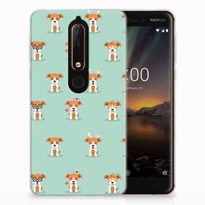 Nokia 6 (2018) TPU Hoesje Pups