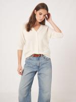 Cashmere raglanvest