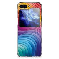 TPU Hoesje voor Samsung Galaxy Z Flip 6 Regenboog
