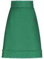 Dolce & Gabbana jupe mi-longue Raschel - Vert