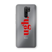 Ugh: Xiaomi Redmi 9 Transparant Hoesje