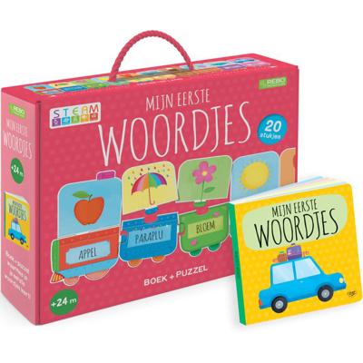 Woordjes Puzzel met boek