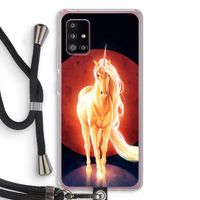 Last Unicorn: Samsung Galaxy A51 5G Transparant Hoesje met koord