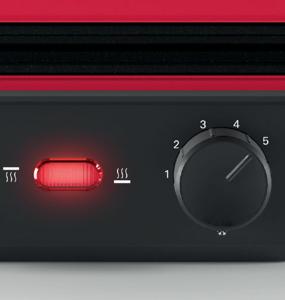Bosch Haushalt TCG4104 Contactgrill Elektrisch Zwart, Rood