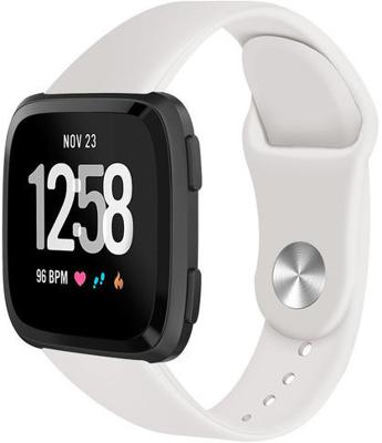 Fitbit Versa Siliconen Sport Band - Abrikoos Fitbit Versa Siliconen Sport Band - Abrikoos