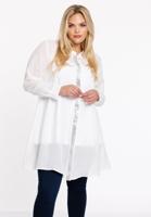 Yoek Blouse tape | Wit | Maat 50/52