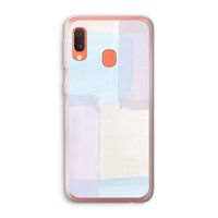 Square pastel: Samsung Galaxy A20e Transparant Hoesje