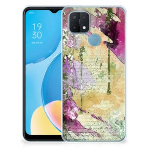 Hoesje maken OPPO A15 Letter Painting