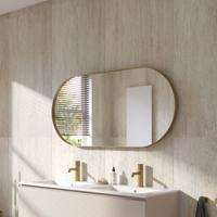 Ben Vita ovale spiegel 60x180 cm Mat Goud