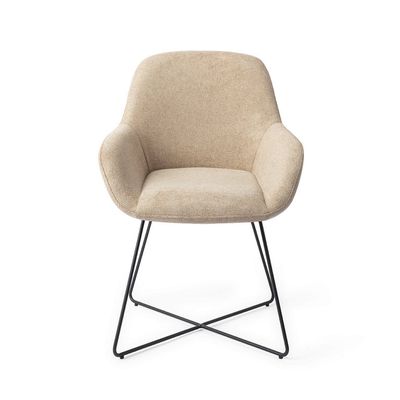 Jesper Home Kushi eetkamerstoel Desert Dunes cross black