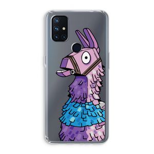 Lama: OnePlus Nord N10 5G Transparant Hoesje