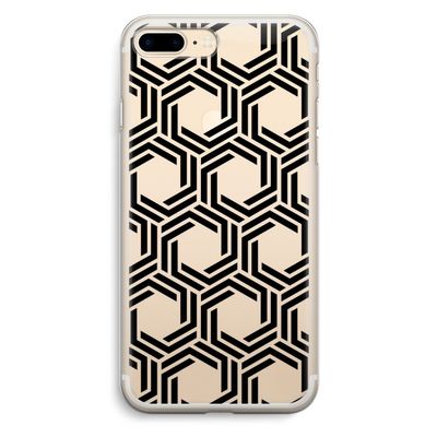 Geometrisch patroon: iPhone 7 Plus Transparant Hoesje