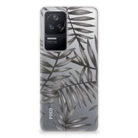 Xiaomi Poco F4 | TPU Case | Leaves Grey