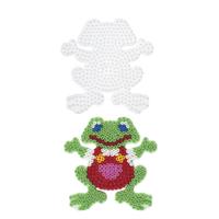 Hama strijkkralenbordje - kikker