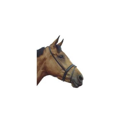 Pagony Sperriem zwart/grijs maat:pony