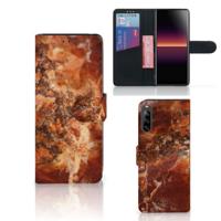Sony Xperia L4 | Bookcase | Marmer Bruin
