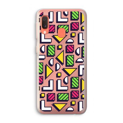 8-bit N°4: Samsung Galaxy A20e Transparant Hoesje