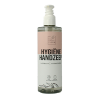 The Green Lab Co Handzeep vloeibaar saffraan & citroen met pomp 300 Milliliter