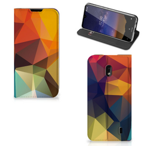 Nokia 2.2 Stand Case Polygon Color