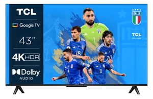 TCL P63 Series P635 109,2 cm (43") 4K Ultra HD Smart TV Wifi Zwart