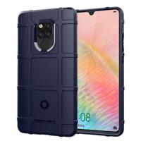 Schokbestendig volledige dekking silicone case voor Huawei mate 20X Protector cover (donkerblauw)