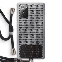 Crazy shapes: Samsung Galaxy Note 20 / Note 20 5G Transparant Hoesje met koord