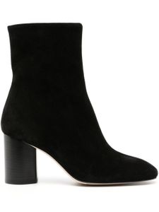 Aeyde Alena 80mm suede boots - Noir