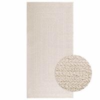 VidaXL Vloerkleed zizur room binnen en buiten 100x200 cm jute look