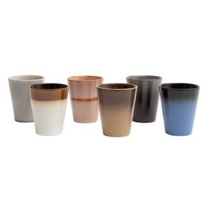 Studio Tavola Koffiekopjes Koffiebekers Earth 310 ml - 6 stuks