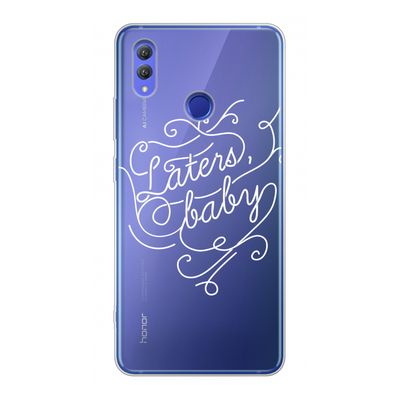 Laters, baby: Honor Note 10 Transparant Hoesje
