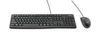 Logitech Desktop MK120 toetsenbord Inclusief muis USB QWERTY UK International Zwart - thumbnail