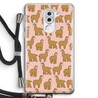 Alpacas: Honor 6X Transparant Hoesje met koord