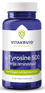 Vitakruid L-Tyrosine 500mg uit fermentatie