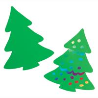 Colorations - kraskaart kerstboom, set van 36