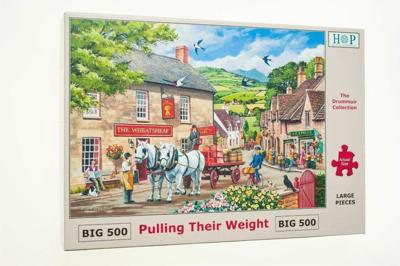 Pulling Their Weight Puzzel 500 XL Stukjes