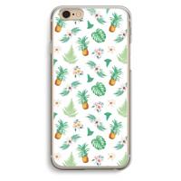 Ananas bladeren: iPhone 6 / 6S Transparant Hoesje