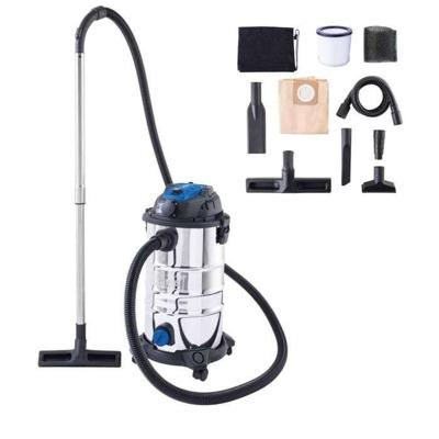 VC30 Premium nat- en droogzuiger - 1500 W - 30L roestvrijstalen tank - SCHEPPACH