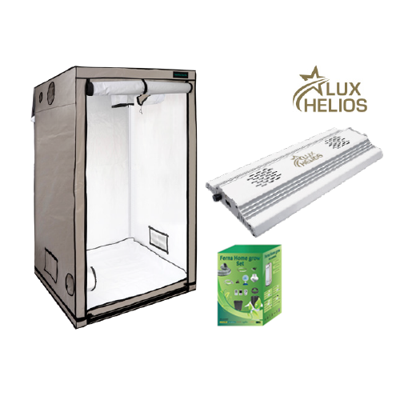 EU EU Home Complete Grow Box - 80x80x180cm + Lux Helios LED 300W