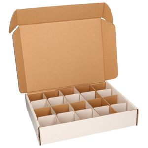 Sorteerdoos met 20 vakjes van 8 cm (opbergdozen)