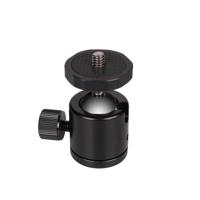 Mini 360 graden rotatie panoramisch metalen bal hoofd voor DSLR & digitale Cameras(Black)