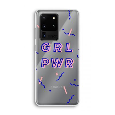 GRL PWR: Samsung Galaxy S20 Ultra Transparant Hoesje