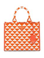 Prada petit sac Symbole en jacquard - Orange